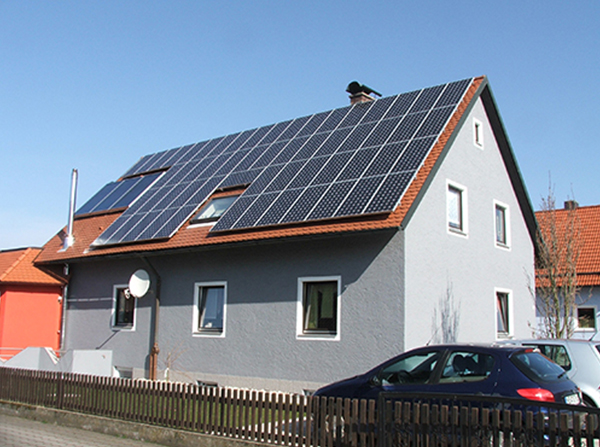 Photovoltaic roof